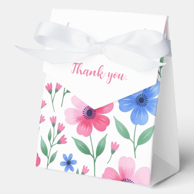 Caja Para Regalos Flor de Agua de Rosas (Anverso)