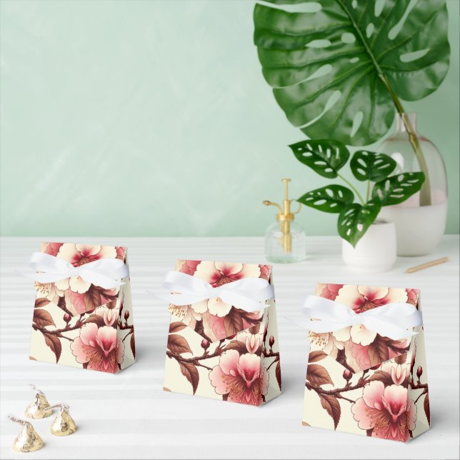 Caja Para Regalos Flor de Cerezo (Múltiple)