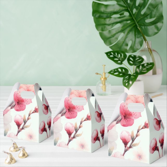 Caja Para Regalos Flor de Cerezo (Múltiple)