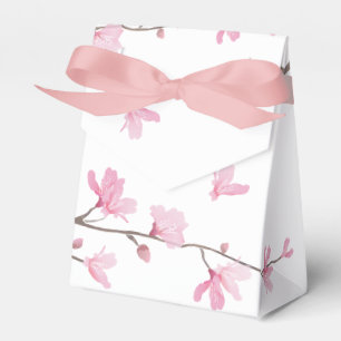 Caja Para Regalos Flor de cerezo - Fondo transparente