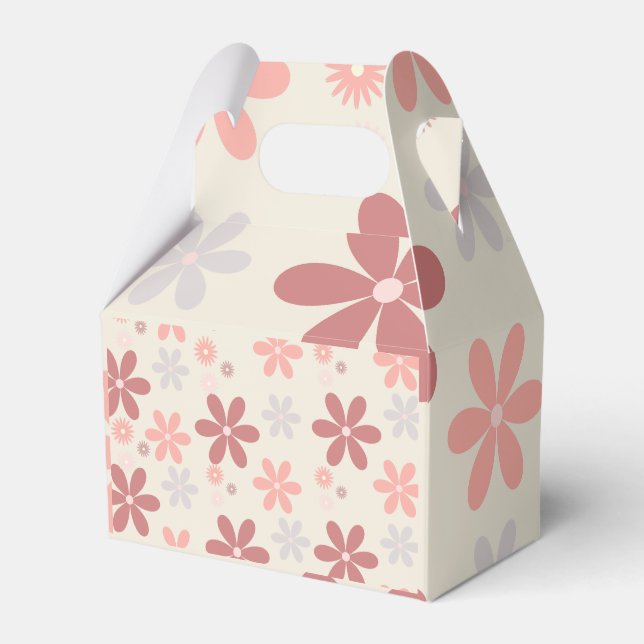 Caja Para Regalos flor de gitano rosa lindo (Front Side)