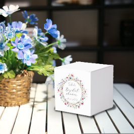 Caja Para Regalos Flor de la fiesta del jardín francés