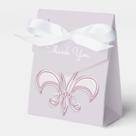 Caja Para Regalos Flor de Lis. Diseño real