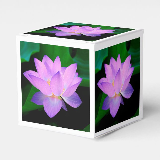 Caja Para Regalos Flor de Loto (Costado Anverso)