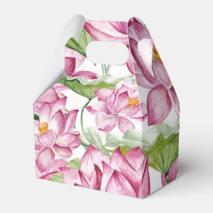 Caja Para Regalos Flor de Lotus india