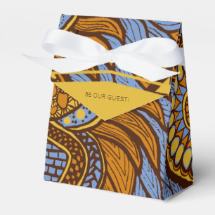 Caja Para Regalos Flor de oro azul cielo azul en Ankara