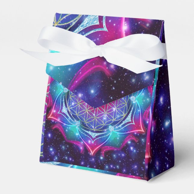 Caja Para Regalos Flor de vida - Universo Mandala IV (Front Side)