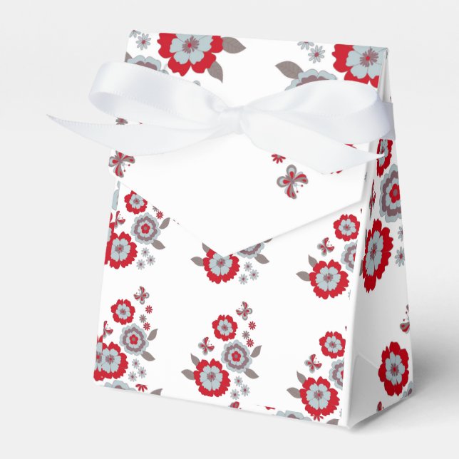 Caja Para Regalos Flor elegante moderna chic (Front Side)