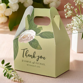 Caja Para Regalos Flor exuberante y vegetación elegante