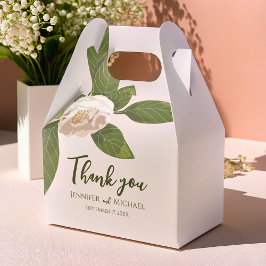 Caja Para Regalos Flor exuberante y vegetación elegante