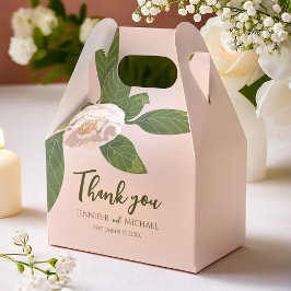 Caja Para Regalos Flor Lujuriosa y Vegetación Elegante