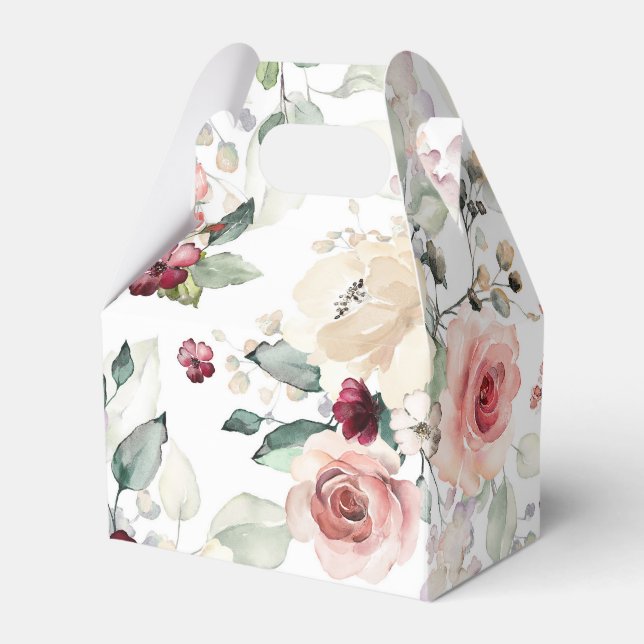 Caja Para Regalos Flor silvestre 7 cumpleaños (Front Side)