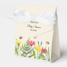 Caja Para Regalos Flor silvestre Baby Shower