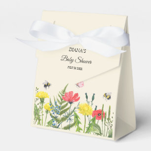 Caja Para Regalos Flor silvestre Baby Shower