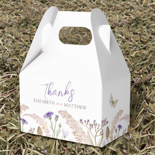 Caja Para Regalos Flor silvestre pradera florida cascada boda