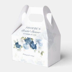 Caja Para Regalos Floración floral azul polvoriento eucalipto botáni