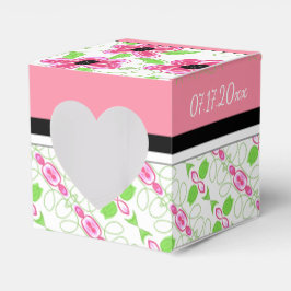 Caja Para Regalos Floral acentuado con estilo