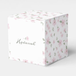 Caja Para Regalos Floral Baby Girl Favor Box