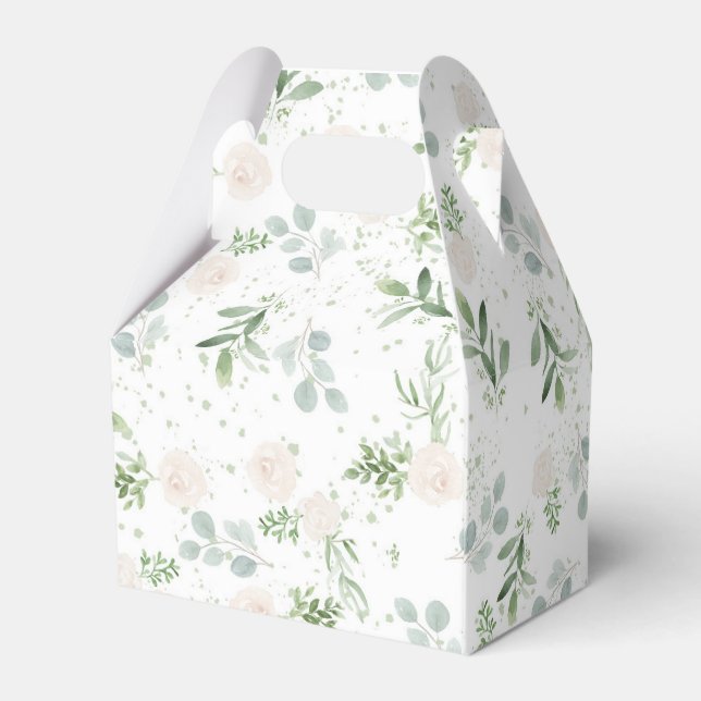 Caja Para Regalos Floral Bridal Shower Gift Box (Reverso)