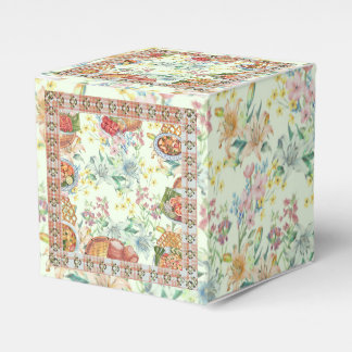 Caja Para Regalos Floral Cosecha Vintage 