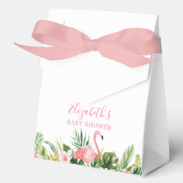 Caja Para Regalos Floral Floral rosa Flamingo Ducha