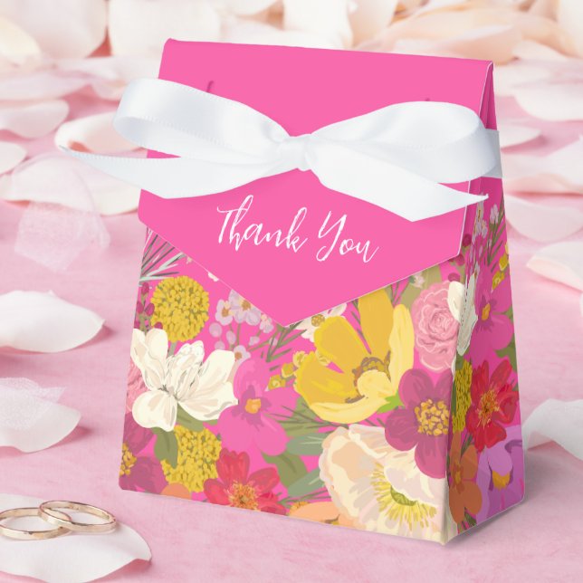 Caja Para Regalos Floral Garden Summer Bridal Shower (Boda)
