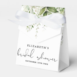 Caja Para Regalos Floral Greeneration Script Bridal Shower