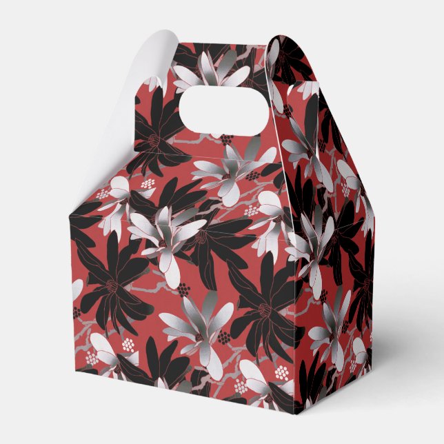 Caja Para Regalos Flores 481 - Favor Box (Reverso)