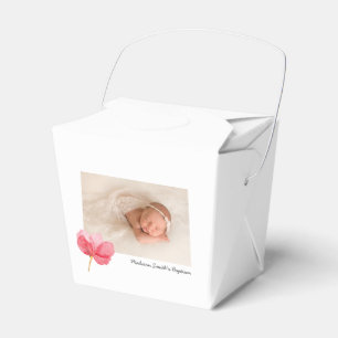 Caja Para Regalos Flores acuáticas bautizan bautismo