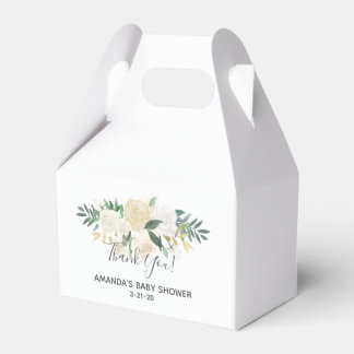 Caja Para Regalos Flores Baby Shower