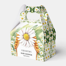 Caja Para Regalos Flores caprichosas Daisy Baby Shower