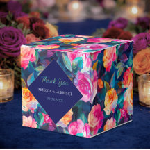 Flores coloridas elegantes boda