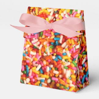 Caja Para Regalos Flores de arcoiris brillantes