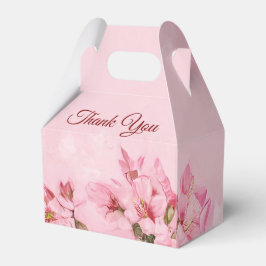 Caja Para Regalos Flores de cerezo rosa