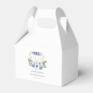 Caja Para Regalos Flores de cristales lunares Boho Boda metafísico