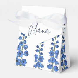 Caja Para Regalos Flores de delfino azul de julio