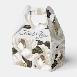 Caja Para Regalos Flores de magnolia