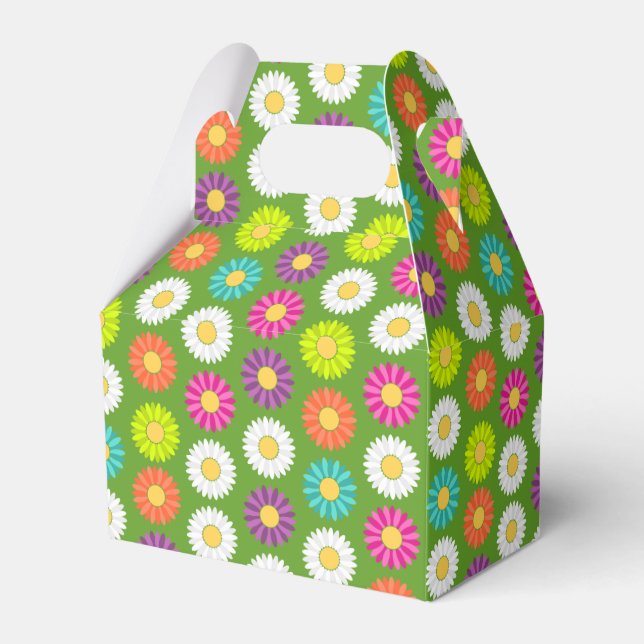 Caja Para Regalos Flores de Pascua (Front Side)