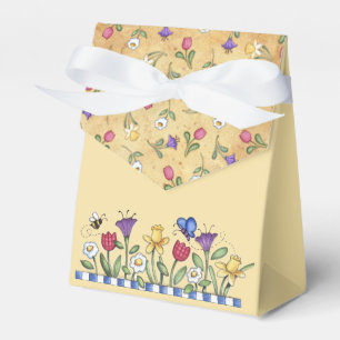 Caja Para Regalos Flores de primavera