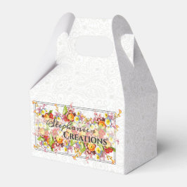 Caja Para Regalos Flores de primavera retro floral Primrose Profesio