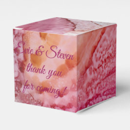 Caja Para Regalos Flores de Seda Clásicas para Bodas