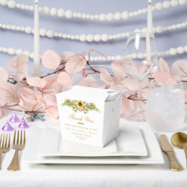 Caja Para Regalos Flores Decorativas de Verano para Boda