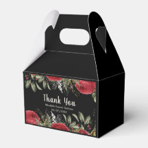 Flores rojas elegantes de Navidad para Sweet Sixte