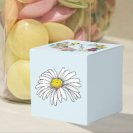 Caja Para Regalos Flores salvajes Flores Azules Florales
