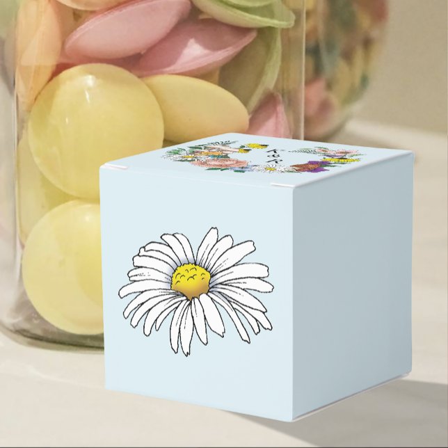 Caja Para Regalos Flores salvajes Flores Azules Florales (Subido por el creador)