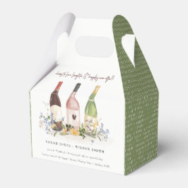 Caja Para Regalos Flores silvestres animan a amar a Boda de botellas