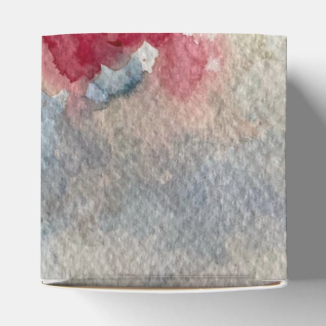 Caja Para Regalos Flores silvestres con amapolas (Parte superior)