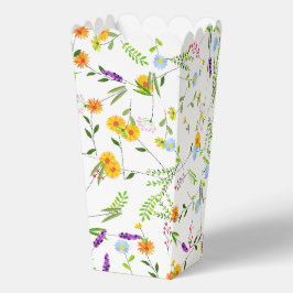 Caja Para Regalos Flores silvestres de primavera y verano