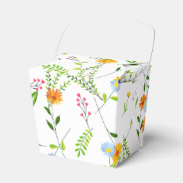 Caja Para Regalos Flores silvestres de primavera y verano