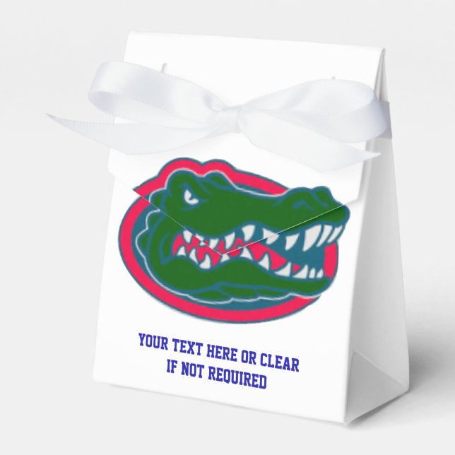Caja Para Regalos Florida Alligators Favor Box (Front Side)